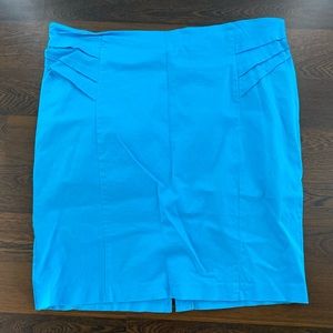 New York & Company pencil skirt Blue Size 16 (Cart E-118)